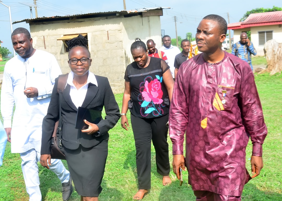  Tour of the LASU EPE Campus with the NIEEE President